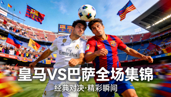 皇马对阵巴萨全场集锦视频封面